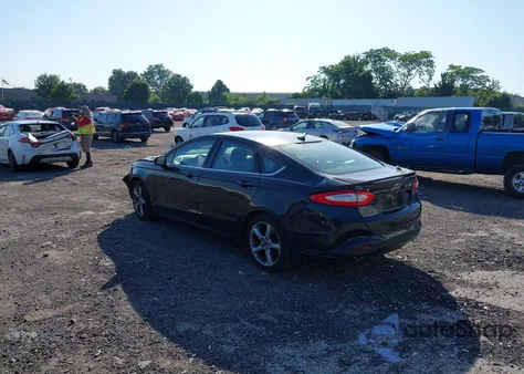 2016 Ford Fusion S from USA, damaged, VIN 3FA6P0G75GR109014